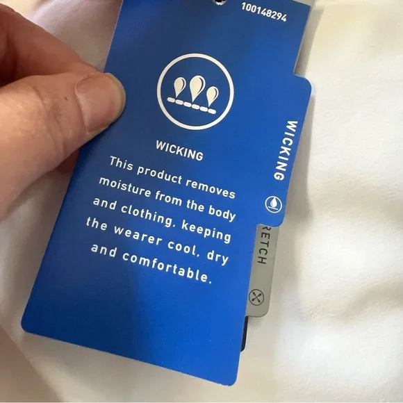 NWT RLX Ralph Lauren White Mini Pleated Tennis Skirt Skort Women's Sz L - Picture 12 of 12